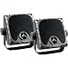JENSEN JXHD35 Heavy Duty 3.5" MINI Weatherproof Surface Mount Speakers (1 Pair), Black
