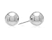 NYC Sterling Silver Stud Earrings Silver Ball Earrings for Women Elegant and Modern Earrings 3mm-10mm Women Studs Ideal for Everyday Wear, Special Occasions