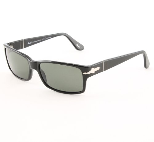 Sunglasses Persol PO2803S 95/58 BLACK CRYSTAL GREEN POLARIZED