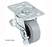 4-Pack Caster Classics Locking Non-Marking Low Profile Swivel Caster