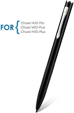 Chuwi VI10 PLUS / Hi10 PLUS / Hi10 Pro Active Stylus Pen with Micro USB Charging Port for iOS / Android / Microsoft Touch Screen Devices, Black