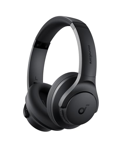 Q20i Cascos Inalámbricos Bluetooth con Cancelación de Ruido Activa Híbrida by Anker, Reproducción ANC 40 Horas, Hi-Res Audio, Personalización vía App, Modo Transparencia, Graves Profundos