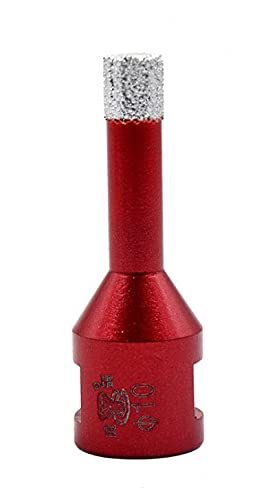 Yaowanguan M14 Drill Bit Hole Saw Tools for Glass/Tile/Ceramic/Marble/Porcelain/Concrete/Granite Cutting Opening - 10mm Diamond Coating Angle Grinder Brazed Drill Bit