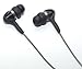 VSONIC GR02 Bass Silver Cord Earphones Earbuds Ear Canel IEM for MP3, iPhones, iPods and iPads - Black