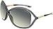Tom Ford Sunglasses - Whitney / Frame: Transparent Dark Brown/Rose Gold Metal Lens: Brown Gradient