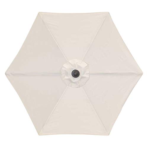 Doppler Sonnenschirm 'Basic Lift Neo', Ø 180 cm natur – Bild 4