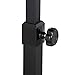 Yaheetech Height Adjustable Lectern Stand Portable Presentation Podium Church Lecture Stand Black