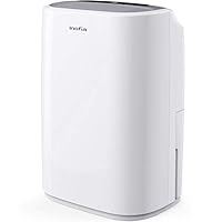 Inofia 30 Pints Dehumidifier Mid-Size Portable For Basements and Large Rooms, Intelligent Humidity Control For Space Up To 1056 Sq Ft, Continuous Drain Hose Outlet for Bathroom Basements Garage