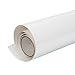 Branger HTV Vinyl Rolls - 12 Inch × 5 Feet PU Heat Transfer Vinyl, Easy Cut & Weed Compatible with Cameo Silhouette & Cricut, Iron on Vinyl for DIY T-Shirts, Bags and Other Textiles (White)