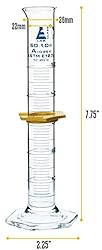 EISCO Graduated Cylinder, 50mL - ASTM, Class A