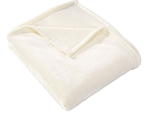 HYSEAS Velvet Plush Throw, Home Fleece Throw Blanket, 50