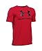 Under Armour Boys' UA Sportstyle Logo T-Shirt Youth Large Red