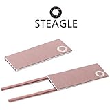 STEAGLE ORIGINAL (Pink) Premium Laptop Webcam Cover for your privacy. 0.03 inch ultimate thinness