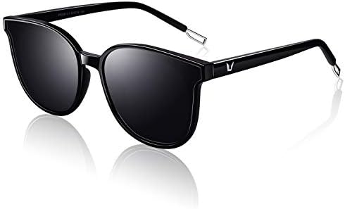 thumbnail image 2 of Sunier Polarized Pink Hexagon Fashion Sunglasses For Women, Ultralight 2 of 11
