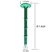 MAOMBO 80 Pcs 6.1-Inch High-Strength Plastic Garden Stakes Anchors Plastic Landscape Anchoring Spikes, Anchoring Spikes Nail for Artificial Lawn, Garden Fence, Tent