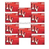 Sony DVC60PRL Mini DV Tape 60min Premium Data Cartridge 10 Packs