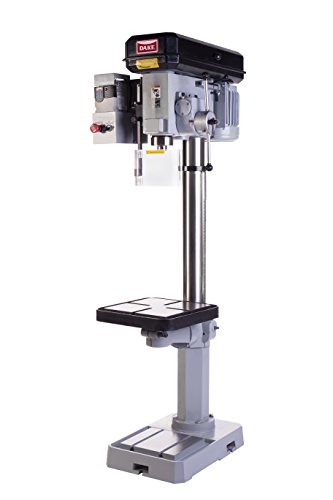 Dake 77700-1V Model SB-250V Floor Drill Press with Locking Hub, 1" Drill Capacity Auto Feed and Variable Speed, 110V