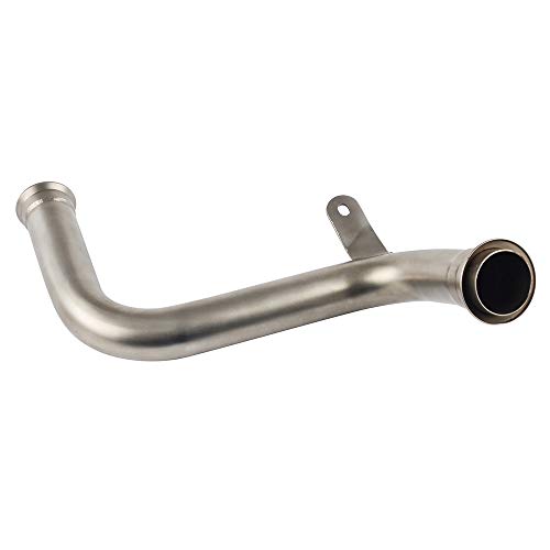 NICECNC Aftermarket Motorcycle Stainless Steel Exhaust Muffler Mid Pipe Replace DUK- 125/390,RC125/390 2017 2018 2019