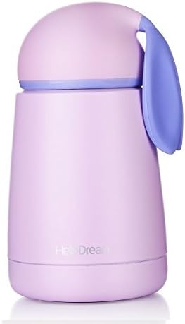 Coolcups Girls Cute Small Stainless Steel Vacuum Insulated Water Bottle kids BPA Free Portable Lightweight Travel Sports Leak-proof Thermos Mug 8/10/12 OZ for School （Purple）