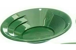 Sluice Monkey 10" PANNING Gold PAN - Green