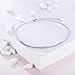Graduation Gifts 925 Sterling Silver Women Engraved Inspirational Adjustable Bracelet “She Believed She Could So She Did” Friendship Gifts (A-silver)