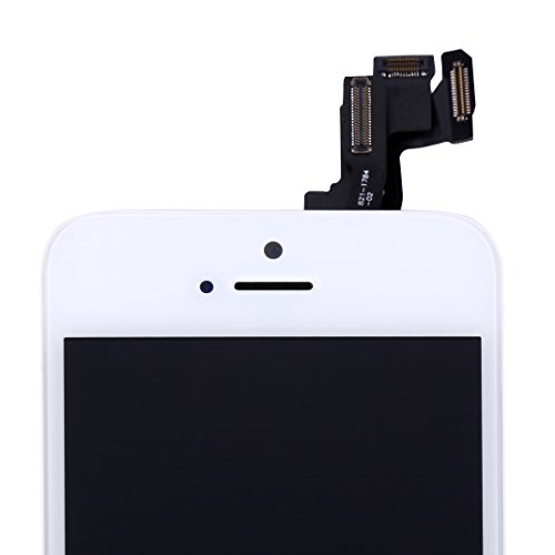 image for TEKcians for iPhone 5S Screen Replacement White 4.0