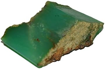 Chrysoprase rough gemstone crystal 55.57 carat