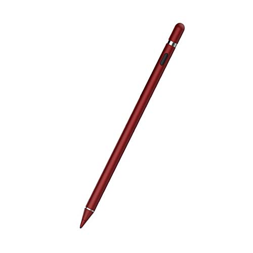 Active Pen for Lenovo Tab 2 3 4 8 10 Plus Pro M10 P10 P11 P8 E7 E8 E10 Yoga Book 10.1 Inch Tablet Electromagnetic Touch Capacitive Screen Stylus Active Pen 4096 Pressure (Red)