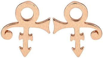Prince Symbol Music Fan Fashion Stud Earrings.