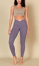 ODODOS ODCLOUD 2 Pack Cross Waist Leggings with