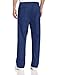 Landau Essentials Relaxed Fit 3-Pocket Elastic Scrub Pants for Men 8550 Navy