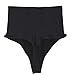 ShaperQueen103 Tummy Control Shapewear Thong for Women – Tummy Control Thong, Tummy Shapewear, Shapewear Tummy Control (Medium, Black)