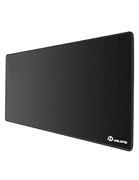 JIALONG - Alfombrilla de ratón para videojuegos, con bordes cosidos duraderos, ideal para cubierta de escritorio, teclado de ordenador, PC y ordenador portátil