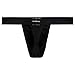 Avidlove 2 Pack Men Underwear Cotton Thong Bikinis Black S