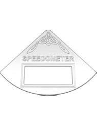 Automotive Parts and Accessories: Stainless Steel Speedometer Emblem International Trucks - Kapers