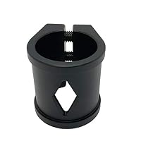 Liberty Diamond 3 Bolt Oversized Scooter Clamp HIC (Black)