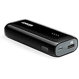 Power Bank, Anker Astro E1 5200mAh Portable Charger Candy bar-Sized Ultra Compact External Battery with High-Speed Charging PowerIQ Technology (Black)