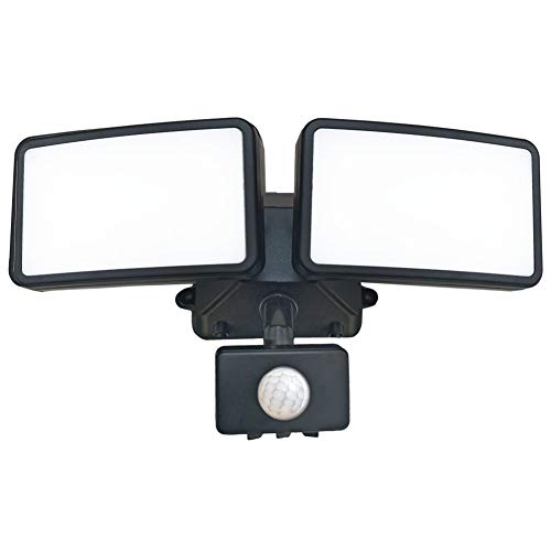 LED Security Lights Motion Sensor Outdoor Adjustable Flood Light 20W (200W Incandescent Equivalent) ,6000K ,IP65 Waterproof,Sensitivity/Wide Angle Illumination, 3 Modes ETL Certified, Exterio