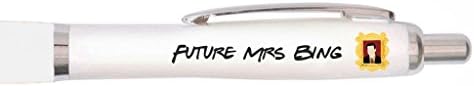 Uveeka - Future Mrs Bing - Chandler Personalised Pen - F.R.I.E.N.D.S TV Themed Gifts for Fans - Friends TV Show