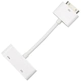 [iOS9 Compatible] LECMARK AV Digital 30-pin Adapter to HDMI to Connect Apple iPhone 4/4S and iPad 2 Apple iPad3 iPod Touch to TV Monitor Projector HD Device