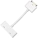 LECMARK AV Digital 30-pin Adapter to HDMI to Connect Apple iPhone 4/4S and iPad 2 Apple iPad3 iPod Touch to TV Monitor Projector HD Device