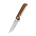 KIZER Knives Pocket Knife with Clip Brown G10 Handles Material EDC Folding Knife, Begleiter V4458A4