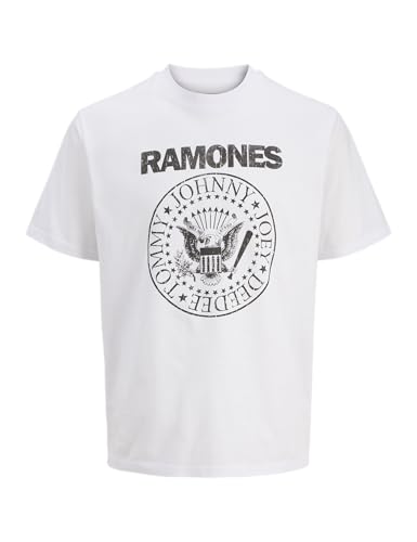 Jprbluramones SS tee, Blanco Brillante, M