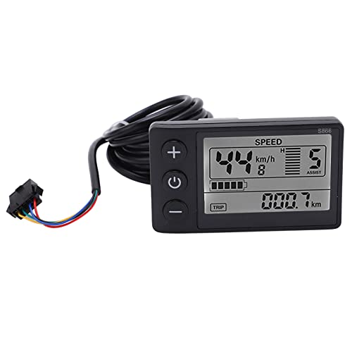 Electric Bicycle LCD Display Meter, 24V 36V 48V