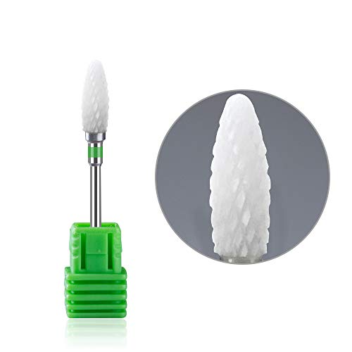 Ceramic Nail Drill Bits For Electric Nail Drill Manicure Machine Nail File Electric Manicure Drill Accessory Nail Cutter C