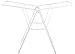 Amazon Basics Gullwing Clothes Drying Rack - 24 Inch D X 60 Inch W X 40.5 Inch H, White
