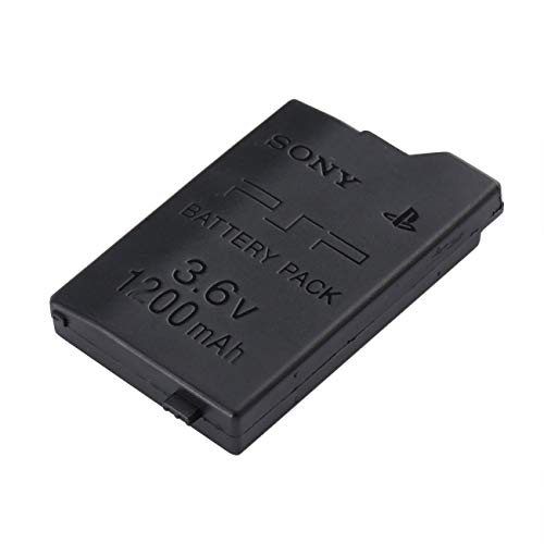 1200mAh Rechargeable Replacement Battery for Sony Game PSP Slim 2000 2001 2006(Black)
