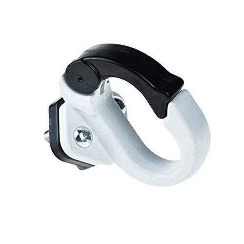 Electric Scooter Hook, Maserfaliw, Classic, Hot Sale Electric Scooter Hanging Bag Claw Hanger Gadget Metal Hook for Xiaomi Mijia M365 - White, Hotel, Home, Office, Dormitory.
