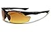 MoDA Xloop Hd Vision High Definition Anti Glare Lens Sunglasses Wrap Semi Rimless