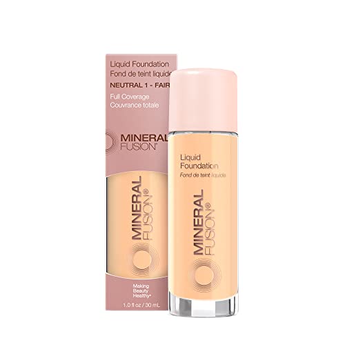 Mineral Fusion Full Coverage Foundation, Liquid